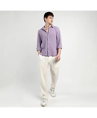 Men's Lilac Ripple Box Shirt