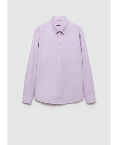 Mango Men's Oxford Cotton Shirt