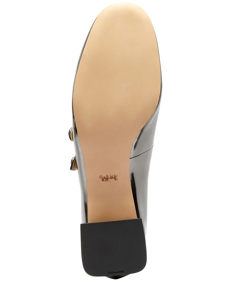 Coach Women's Angelina Double Buckle Mary Jane Pumps