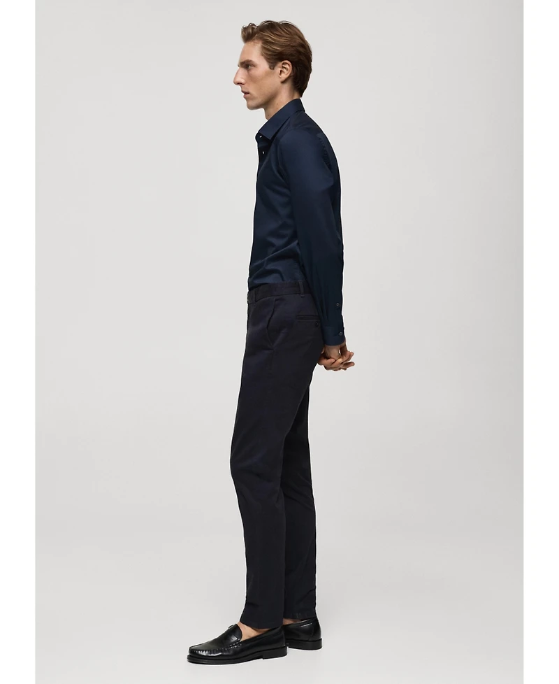 Mango Men's Slim-Fit Serge Chino Trousers