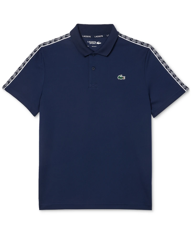 Lacoste Men's Jacquard Striped Polo Shirt 