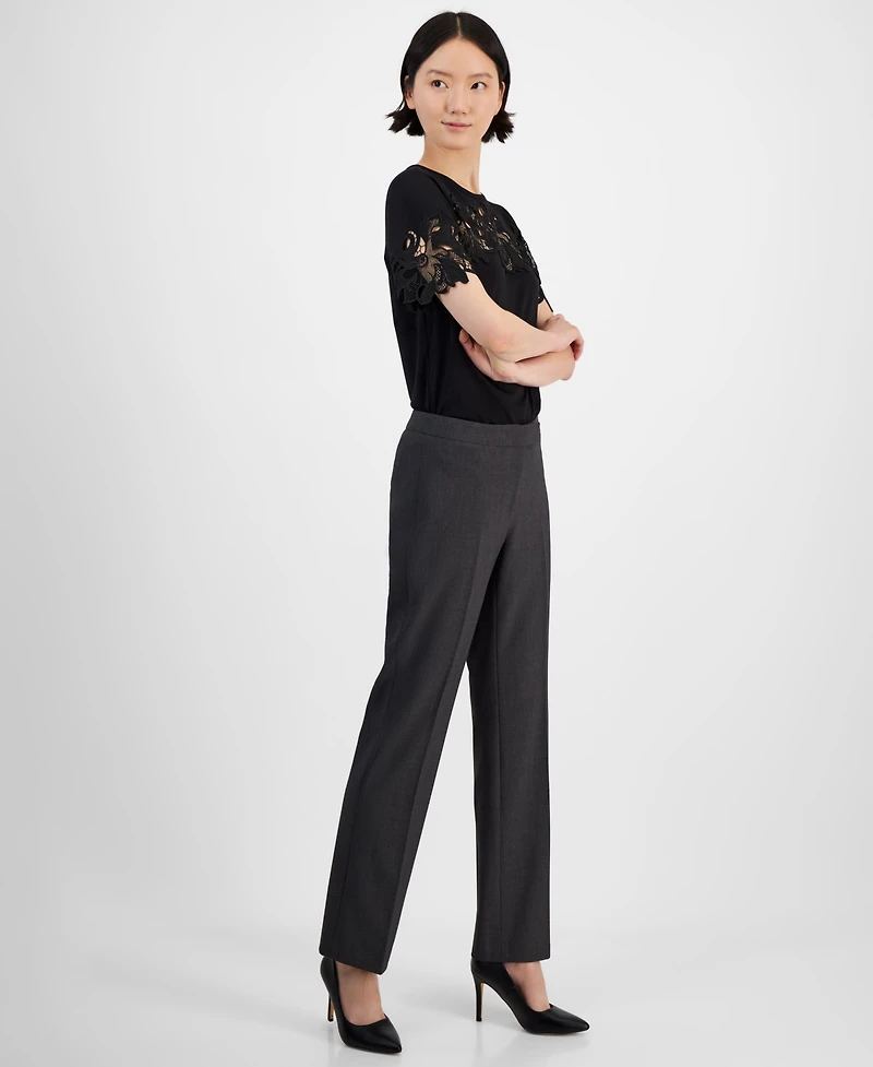 Anne Klein Bi-Stretch Modern Dress Pants