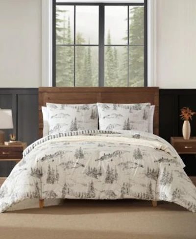 Eddie Bauer Rocky Mountain Cabin Reversible Comforter Sets