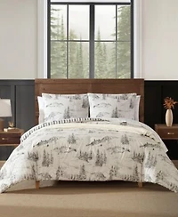 Eddie Bauer Rocky Mountain Cabin Reversible Comforter Sets