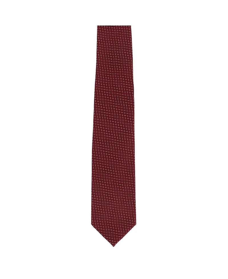 Trafalgar Men's Baldwin Metallic Dash Silk Business Necktie