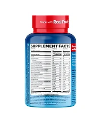 Smurfs Multivitamin Kids Vitamin Gummies, Includes 15 Daily Vitamins & Minerals Berry Flavored, 60ct