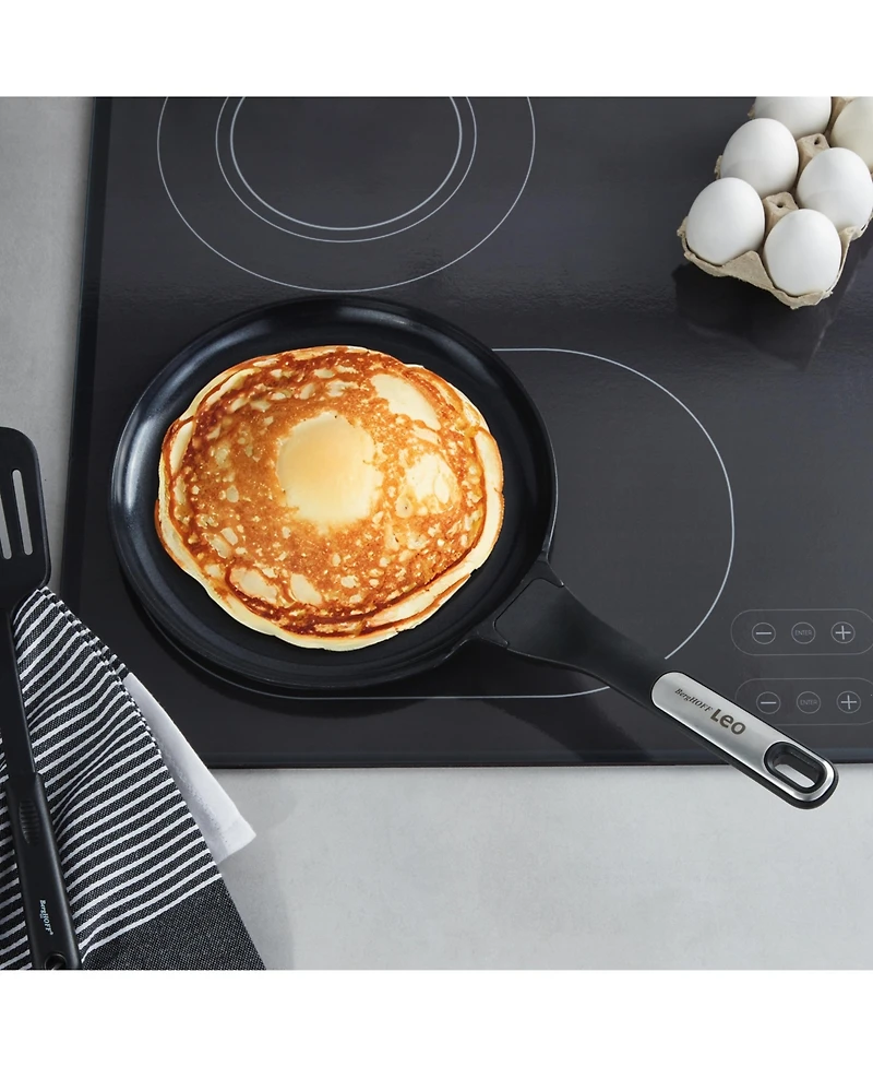 BergHOFF Leo Phantom 3pc Nonstick Ceramic Cookware Set, Recycled