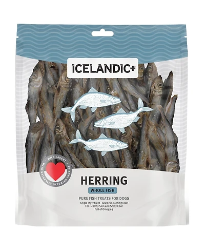 Whole Fish: Herring - Dog Treat 9oz