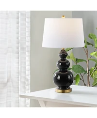 Jonathan Y Bowen Contemporary Transitional Ceramic Gourd Led Table Lamp