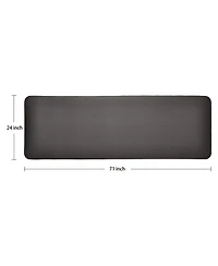 Signature Fitness 1" Extra Thick Exercise Fitness Yoga Mat w/ Carry Strap