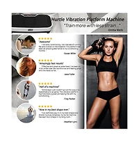 Hurtle Core Fitness Training Vibration Machine With Adjustable Speed