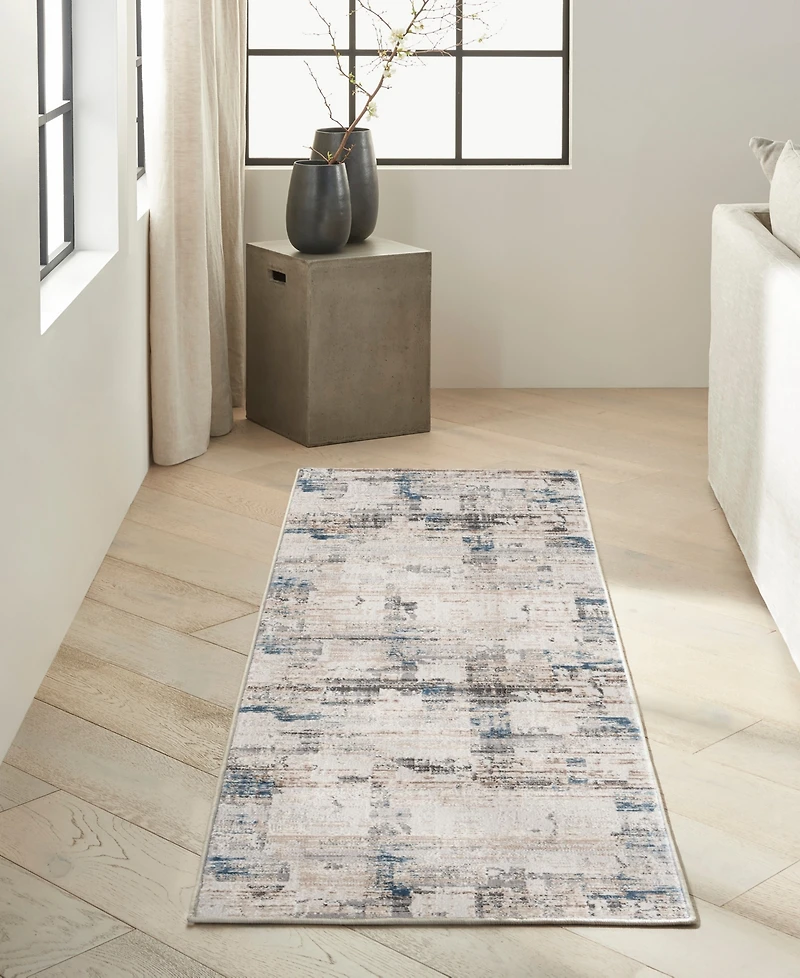Calvin Klein CK022 Infinity IFN06 2'2"x7'6" Runner Area Rug