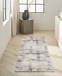 Calvin Klein CK022 Infinity IFN06 2'2"x7'6" Runner Area Rug