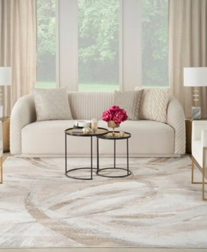Nourison Home Brushstrokes Bsk01 Rug Collection