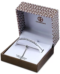 Giani Bernini Cubic Zirconia Marquise Bolo Bracelet, Created for Macy's