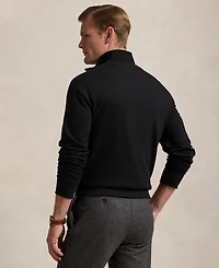 Polo Ralph Lauren Men's Luxury Jersey Quarter-Zip Pullover