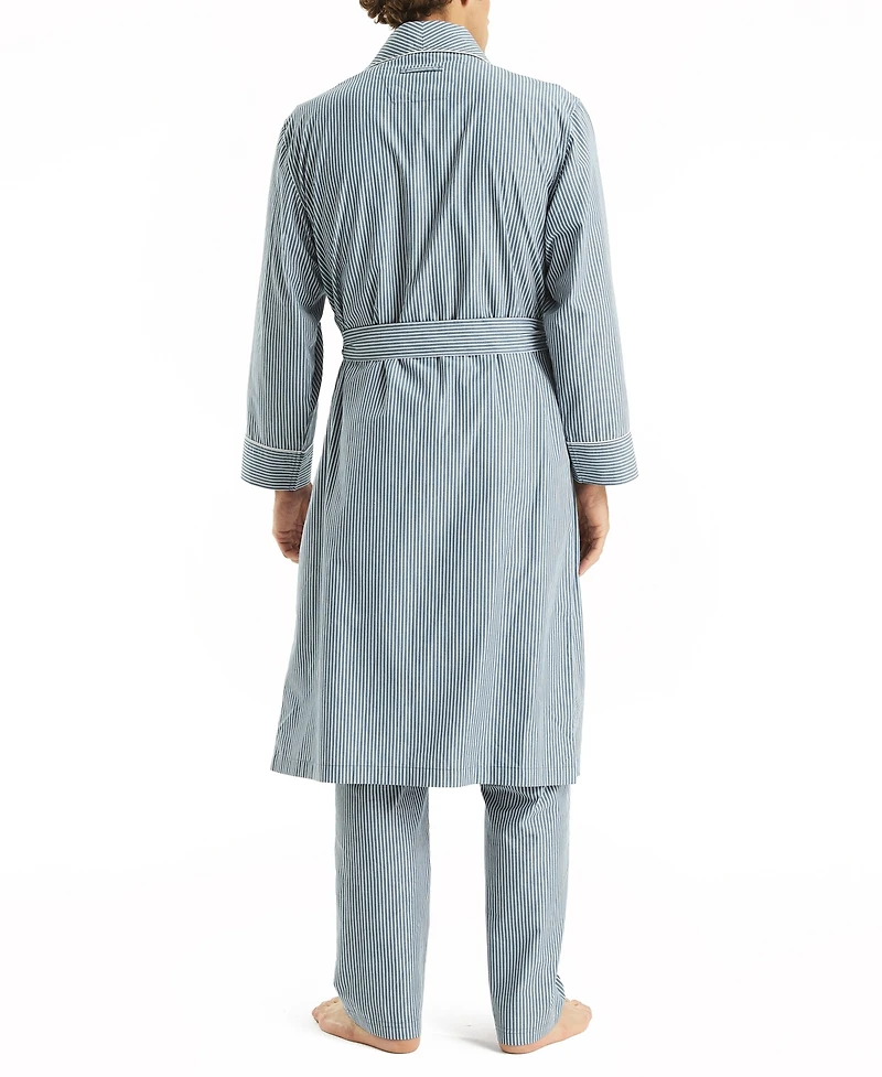 Nautica Men's Crafted Striped Robe