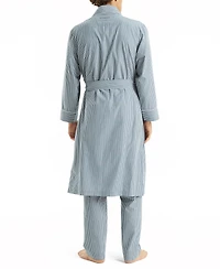 Nautica Men's Crafted Striped Robe