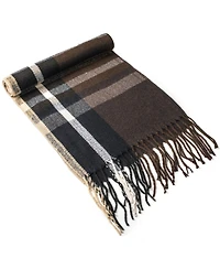 Alpine Swiss Men's Scarf Soft 80 Inch Long Warm Scarves Plaids Winter Shawl