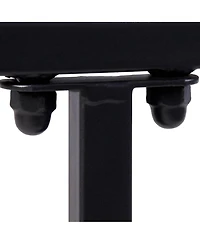 Unho Metal Corner Ladder Plant Shelf 3 Tier Plant Display Flower Rack Outdoor Indoor