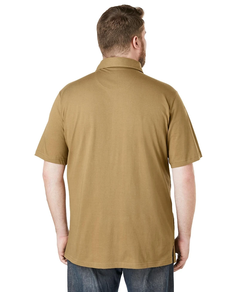 KingSize Big & Tall Heavyweight Jersey Polo Shirt
