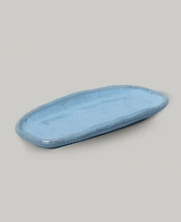Porto Brasil Stoneware Shallow Oval Platters, Set of 4