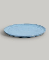 Porto Brasil Stoneware Linhas Dessert Plates, Set of 6