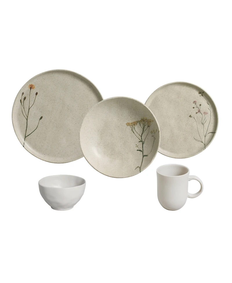 Porto Brasil Seiva 20 Pc. Dinnerware Set, Service for 4