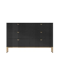 Wooden 6-Drawer Storage Cabinet Table