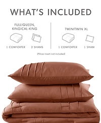 510 Design Porter Washed Pleated -Pc. Comforter Set