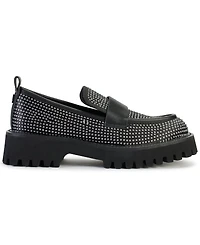 Karl Lagerfeld Paris Women's Grady Almond Toe Loafers