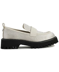 Karl Lagerfeld Paris Women's Grady Almond Toe Loafers