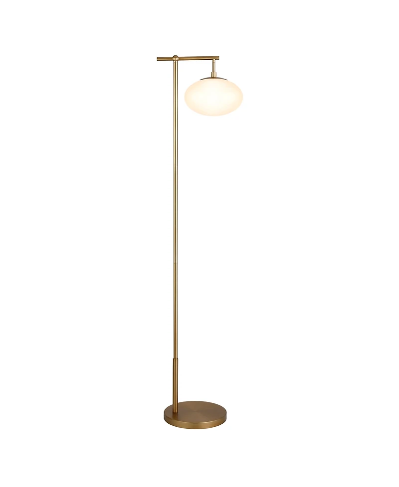 Hudson & Canal 68" Metal Blume Tall Arc Floor Lamp