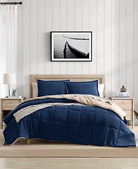 Closeout! Nautica Beckett Reversible 3-Pc. Comforter Set, Full/Queen