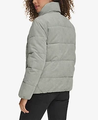 Levi's Women's Corduroy Bubble Puffer Jacket