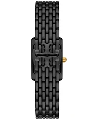 Tory Burch Women's The Eleanor Black-Tone Stainless Steel Bracelet Watch 28mm