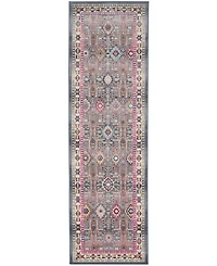 Nourison Home Vintage Kashan VKA05 2'4"x8' Runner Area Rug