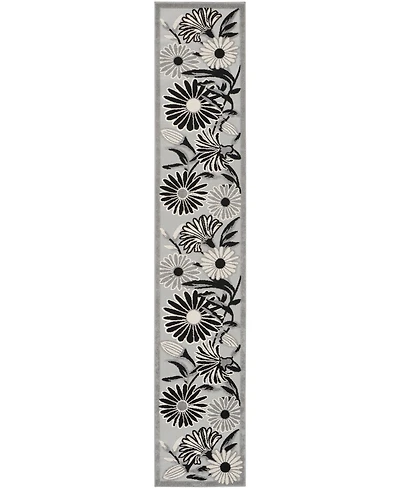 Nourison Home Aloha ALH33 2'3"x12' Runner Area Rug