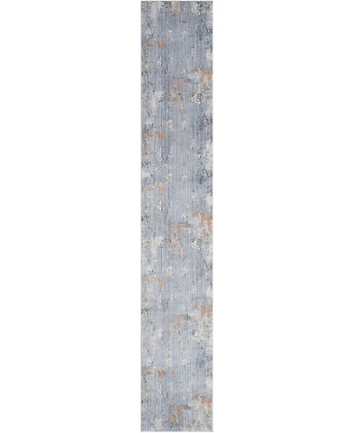 Nourison Home Abstract Hues ABH01 2'2"x12' Runner Area Rug