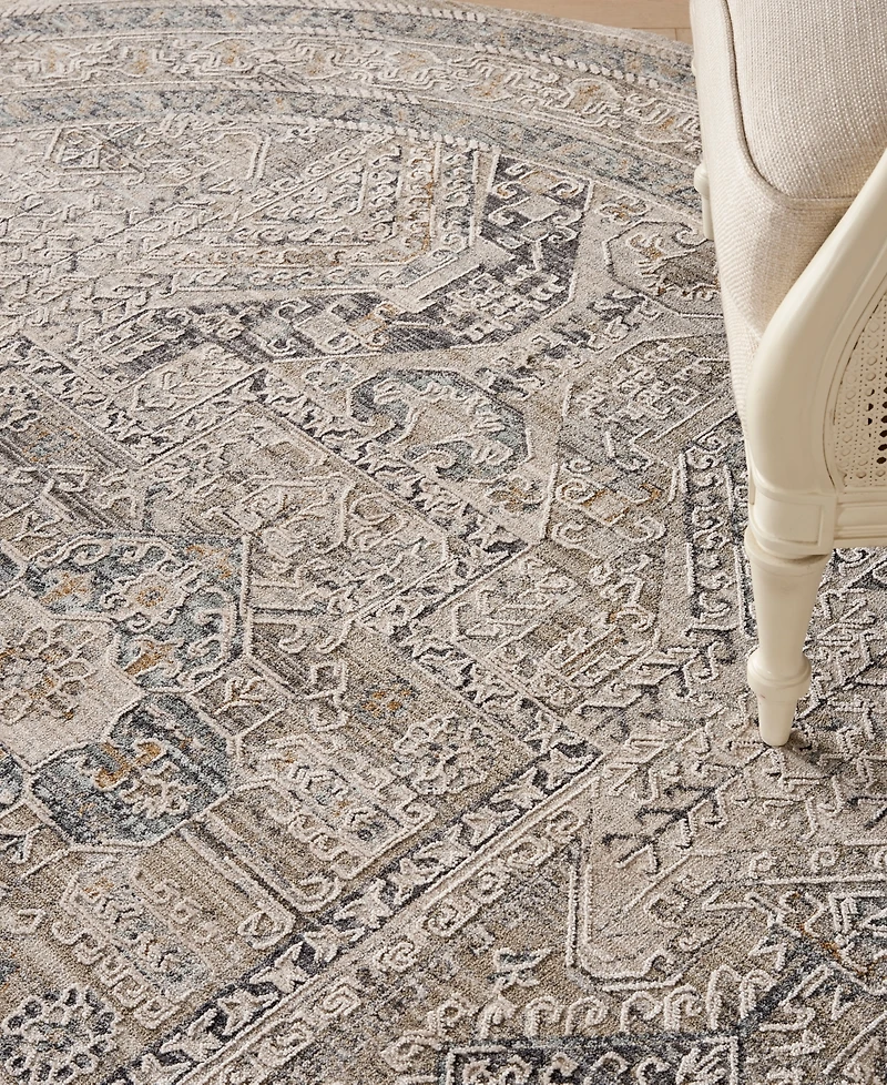 Nourison Home Lynx LNX01 7'10"x7'10" Round Area Rug