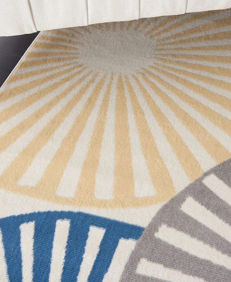Nourison Home Grafix GRF20 7'10"x9'10" Area Rug