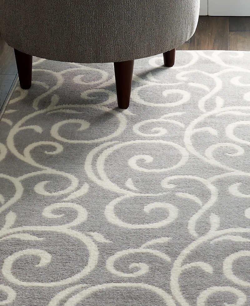 Nourison Home Grafix GRF19 3'9"x5'9" Area Rug