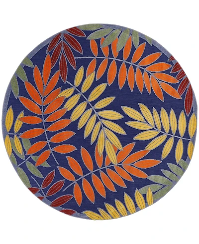 Nourison Home Aloha ALH18 7'10"x7'10" Round Area Rug