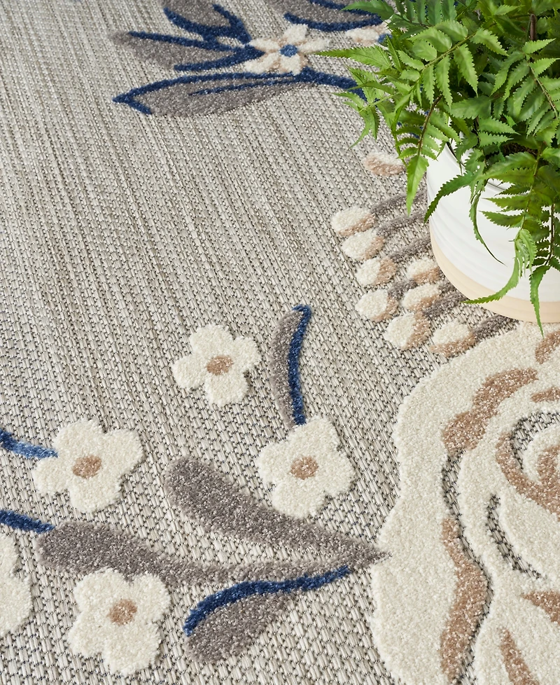 Nourison Home Aloha ALH32 3'6"x5'6" Area Rug