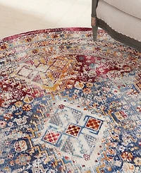 Nourison Home Vintage Kashan VKA09 6'x6' Round Area Rug