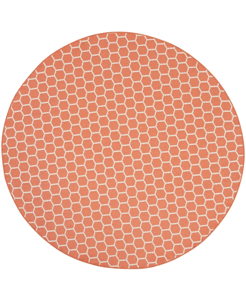 Nourison Home Twist Reversible TWS01 8'x8' Round Area Rug