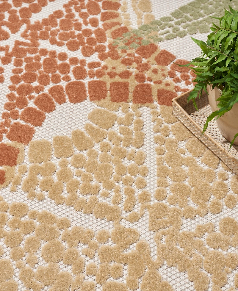 Nourison Home Aloha ALH28 5'3"x5'3" Round Area Rug