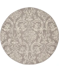 Nourison Home Jubilant JUB09 5'3"x5'3" Round Area Rug