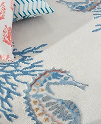 Nourison Home Seaside SDS03 5'3"x7'3" Area Rug