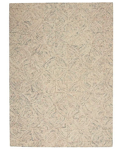 Nourison Home Interlock ITL05 3'9"x5'9" Area Rug